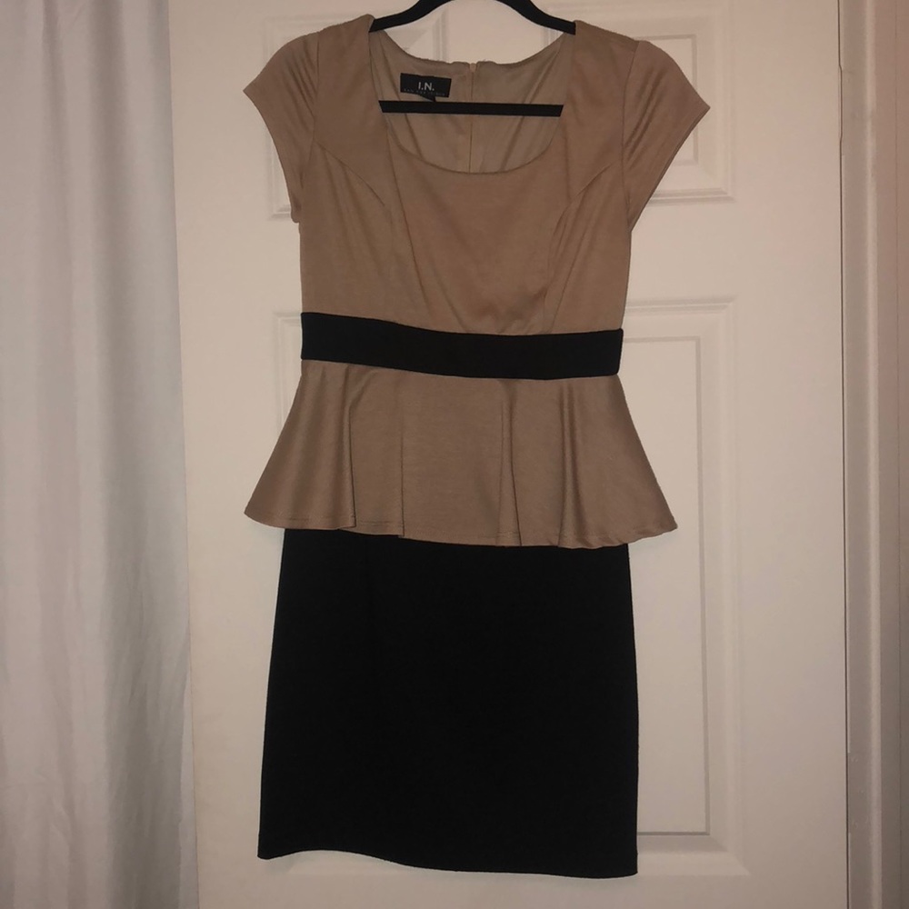 Peplum dress